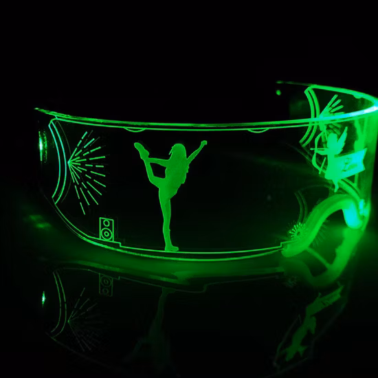 Changing Color LED Light up Bottle Coffee Table Party Lounge Pub Tray Table Top LED Bar Tray