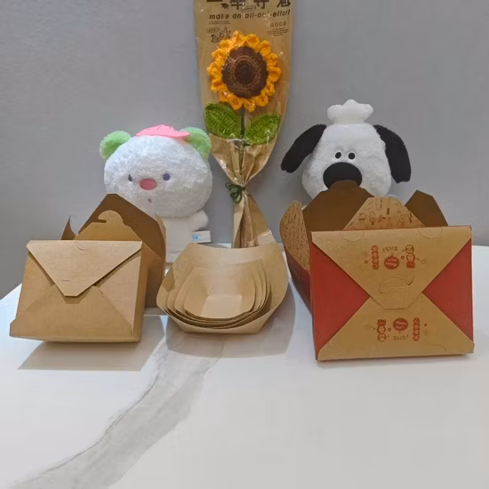 Bespoke Food Grade Fried Chicken French Fries Cardboard Box Food Container